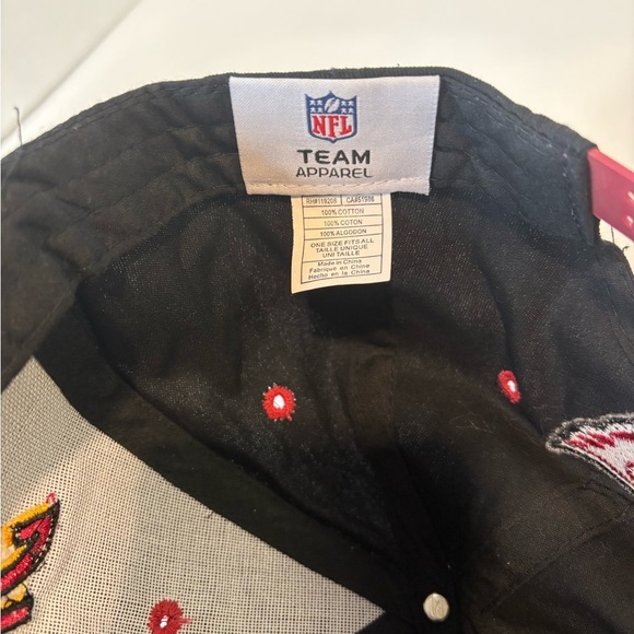 Y2K Arizona Cardinals NFL Team Apparel Embroidered Logo Adjustable Snapback Hat - Picture 3 of 8
